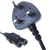 CCL Choice 2m UK Male Mains Power Cable to Figure of 8