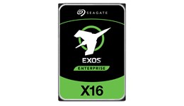 Seagate Exos X16 16TB SATA III 3.5" Hard Drive - 7200RPM, 256MB Cache