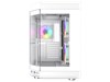 GameMax Hype Mid Tower Gaming Case - White 