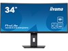 iiyama ProLite XCB3494WQSN 34" QHD Curved Monitor - VA, 120Hz, 0.4ms, Speakers