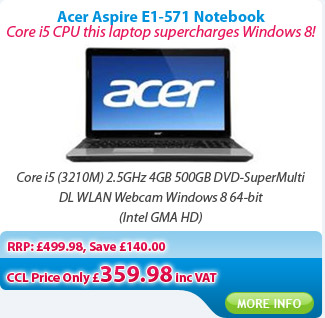 Acer Aspire E1-571-53214G50Mnks (15.6 inch) Notebook PC