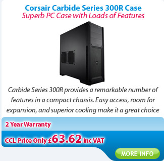 Corsair Carbide Series 300R Mid-Tower Gaming Case