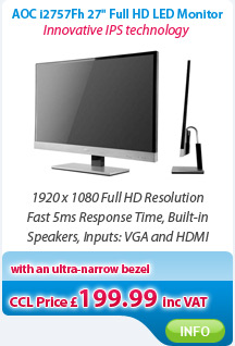 AOC i2757Fh 27 Full HD LED Monitor