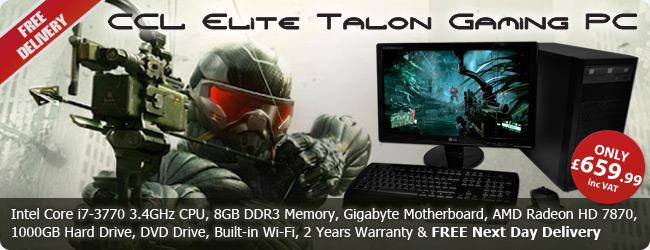 CCL Elite Talon Gaming PC