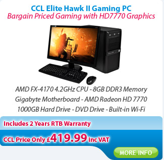 CCL Elite Hawk II Gaming PC