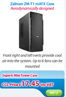 Zalman ZM-T1 mATX Mid Tower PC Case