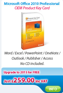 Microsoft Office 2010 Professional - PKC (OEM)