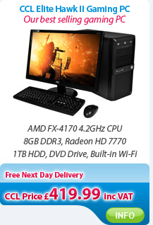 CCL Elite Hawk II Gaming PC