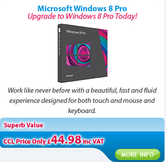 Microsoft Windows 8 Pro 32/64BIT Upgrade Version (Retail DVD)