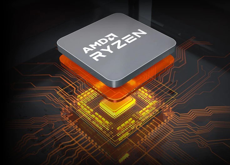 An AMD Ryzen Processor.