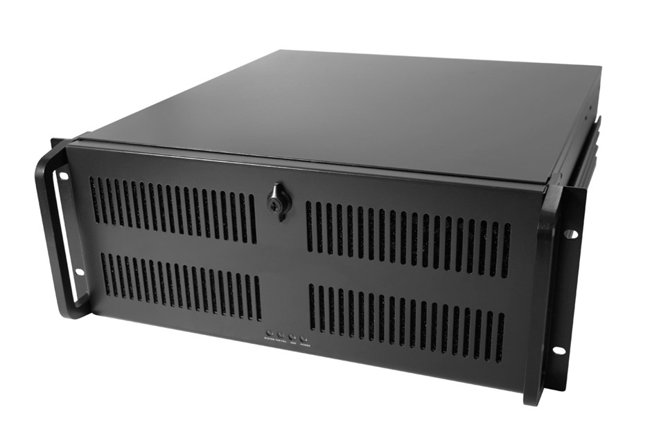 4U Rack Mount Black Rackmount Server Case CSCG4U500 CCL Computers