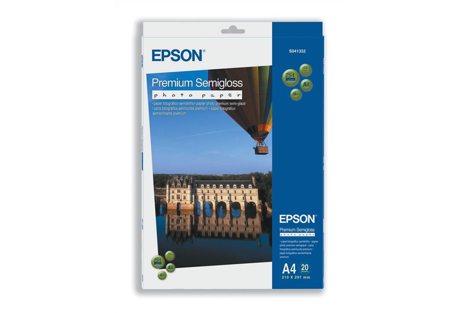 Epson Epson (A4) Premium SemiGloss Photo Paper (20 Sheets) 251gsm