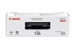 Canon 726 Black (Yield 2,100 Pages) Toner Cartridge