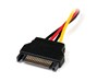 StarTech.com (6 inch) SATA to LP4 Power Cable Adaptor Female/Male