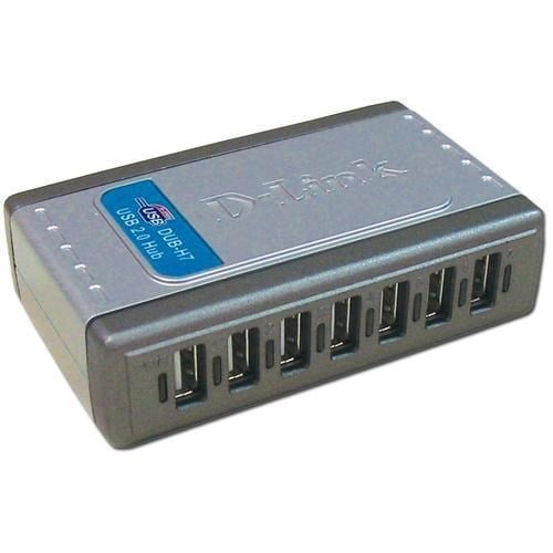 Концентратор D-Link DUB-H7 7port USB2.0, купить Кон
