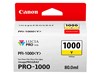 Canon PFI-1000Y (Yellow) Ink Cartridge (80ml)