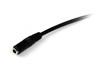 StarTech.com 3.5mm 4 Position TRRS Headset Extension Cable - M/F (1m)