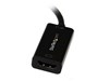 StarTech.com Mini DisplayPort to HDMI 4K Audio / Video Converter mDP 1.2 to HDMI Active Adaptor for UltraBook / Laptop 4K @ 30 Hz (Black)