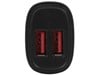StarTech.com Dual-Port USB Car Charger - 24W/4.8A - Black