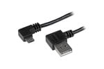 StarTech.com (2m) Micro USB Cable - Right-Angled Connectors-M/M (Black)