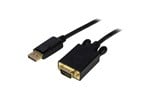 StarTech.com (3 feet) DisplayPort to VGA Adaptor Converter Cable 1920x1200 (Black)