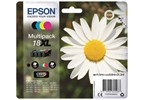 Epson Daisy 18XL Multi Pack 4 Colour Claria Home Ink Cartridges (Black/Cyan/Magenta/Yellow)