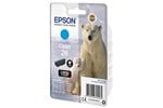 Epson Polar Bear 26 Cyan Claria Premium Ink Cartridge (Non Tagged)