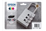 Epson Padlock 35 T3586 DURABrite Ultra Multipack (Black 16.1ml and Cyan/Magenta/Yellow 9.1ml) Ink Cartridges
