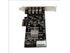 StarTech.com 4 Port Dual Bus PCI Express (PCIe) SuperSpeed USB 3.0 Card Adaptor with UASP - SATA/LP4 Power