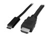 StarTech.com (1m) USB-C to HDMI Adaptor Cable 4K at 30 Hz (Black)