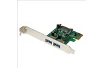 StarTech.com 2 Port PCI Express (PCIe) SuperSpeed USB 3.0 Card Adaptor with UASP - SATA Power