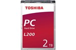Toshiba L200 2TB SATA II 2.5"" Hard Drive - 5400RPM, 128MB Cache