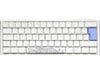 Ducky One 3 Classic Mini Mechanical USB Keyboard in Pure White, 60%, RGB, UK Layout, Cherry MX Silent Red Switches