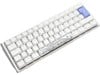 Ducky One 3 Classic Mini Mechanical USB Keyboard in Pure White, 60%, RGB, UK Layout, Cherry MX Red Switches