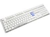 Ducky One 3 Classic Mechanical USB Keyboard in Pure White, Full-size, RGB, UK Layout, Cherry MX Blue Switches