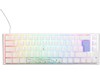 Ducky One 3 Classic SF Mechanical USB Keyboard in Pure White, 65%, RGB, UK Layout, Cherry MX Brown Switches