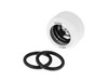 Barrow G1/4 - 14mm OD Twin Seal Hard Tube Compression Fitting in White