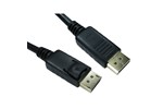 Cables Direct 15m Locking DisplayPort Cable