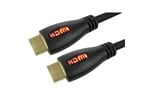 Cables Direct 5m HDMI 1.4 High Speed with Ethernet Cable with Red LED Illuminated Connectors