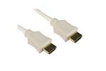 Cables Direct 5m HDMI 1.4 High Speed with Ethernet Cable in White