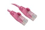 Cables Direct 0.5m CAT5E Patch Cable (Pink)