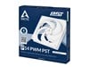 Arctic P14 PWM PST Pressure-Optimised 140mm Chassis Fan in White