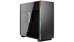 Aero Cool Glo Mid Tower Gaming Case - Black 