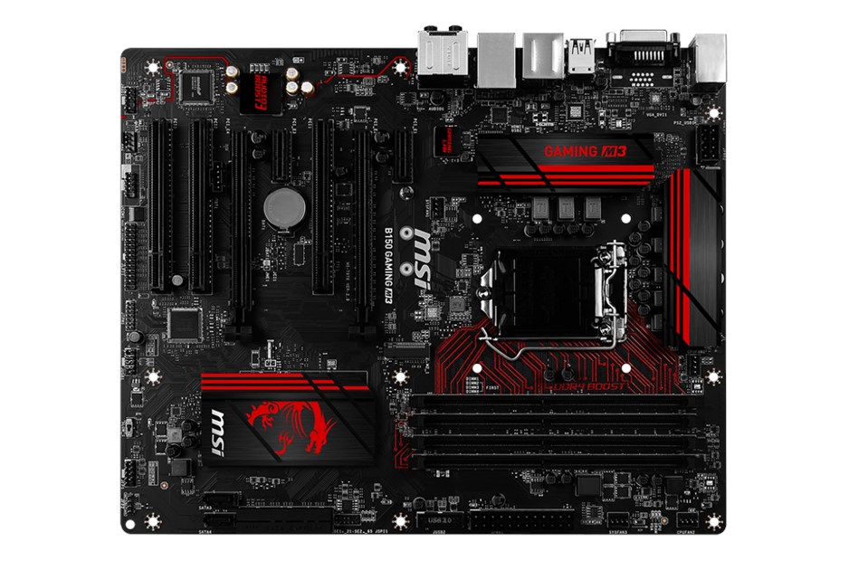 MSI B150 GAMING M3 Intel LGA1151 ATX Motherboard USB 3.0 and SATA 3