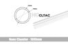 Bitspower None Chamfer Crystal Link Tube OD 12mm, 1m Length