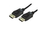 Cables Direct 0.5m DisplayPort V1.4 Certified HBR3 8K Video Cable