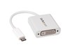 StarTech.com USB-C to DVI Adaptor (White)