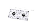 Thermaltake CT120 PC Cooling Fan in White (2-Fan Pack)