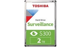 Toshiba S300 2TB SATA III 3.5"" Hard Drive - 5400RPM, 128MB Cache
