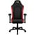 Aerocool CROWN Leatherette Gaming Chair in Black and Red